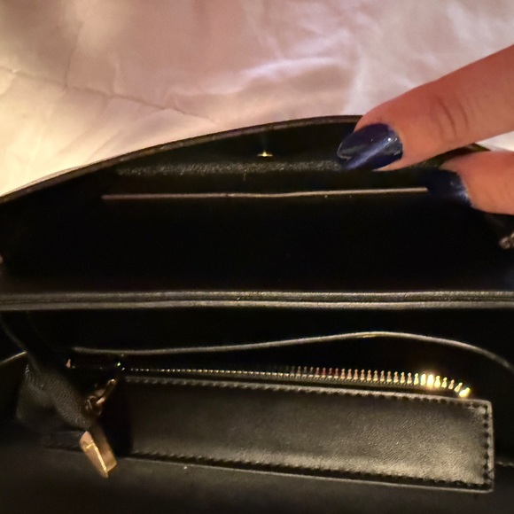 Coach Boutique Dark Brown and Tan with Gold Chain Purse - Picture 6 of 8